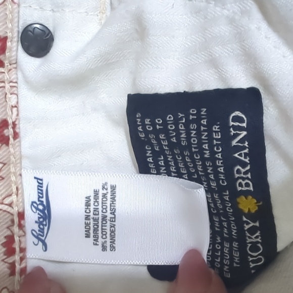 Lucky Brand Boho Patchwork Jeans - Picture 8 of 9